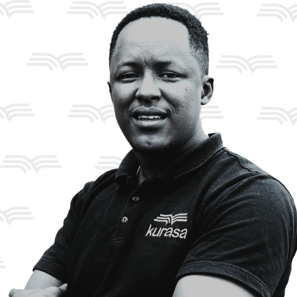 Portrait of William Nguru, Founder and CEO of Kurasa.
